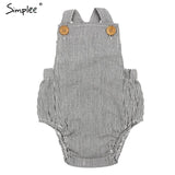Mother and kids casual button dress Solid matching mom baby family clothes outfits cotton dress Cute baby romper summer dress