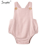 Mother and kids casual button dress Solid matching mom baby family clothes outfits cotton dress Cute baby romper summer dress