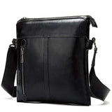 WESTAL Messenger Bag Men's Genuine Leather shoulder bag for men leather fashion Small Flap male Crossbody Bags handbags 1023