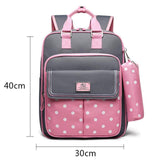 SUN EIGHT Dot Girl School Backpacks School Bags for Girls Children Backpack Kids Backpack Kids Bag  Mochila Escolar