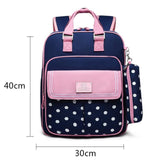 SUN EIGHT Dot Girl School Backpacks School Bags for Girls Children Backpack Kids Backpack Kids Bag  Mochila Escolar